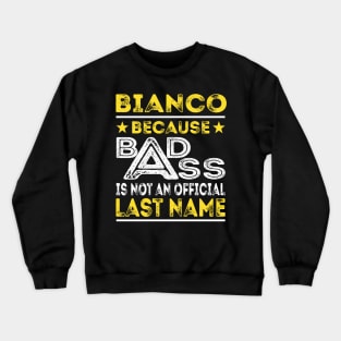 BIANCO Crewneck Sweatshirt